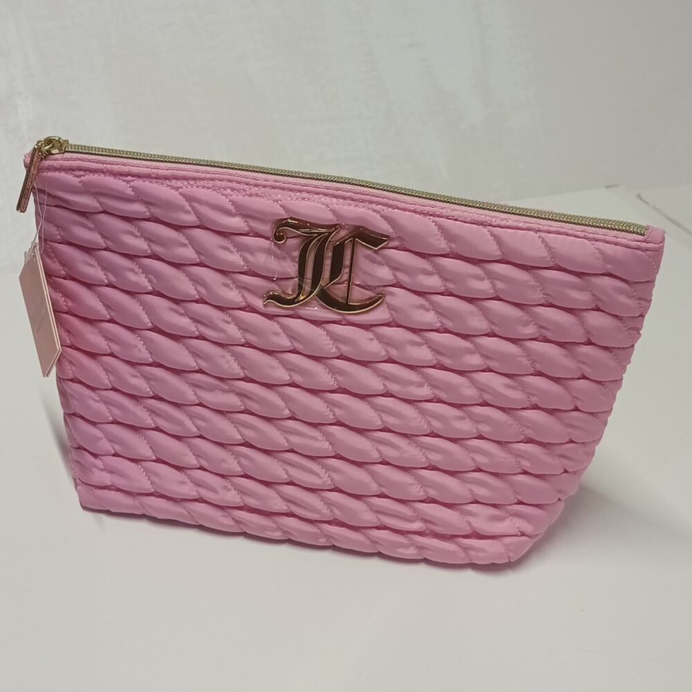 Juicy couture| cosmetics bag juicy travel organizer toiletry Makeup bag. NWT.